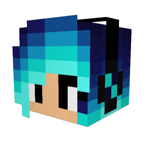 boss_taker Minecraft avatar head, 3D render