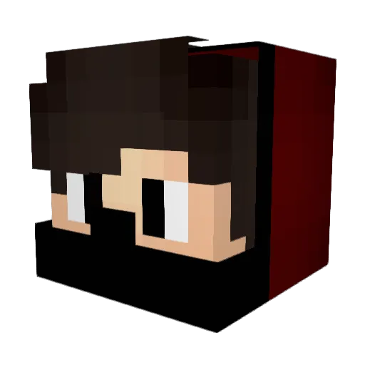 bosschantry Minecraft avatar head, 3D render