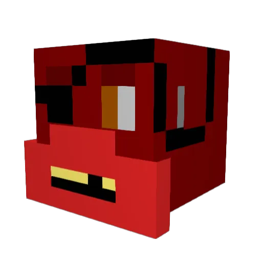 bossdr2015 Minecraft avatar head, 3D render