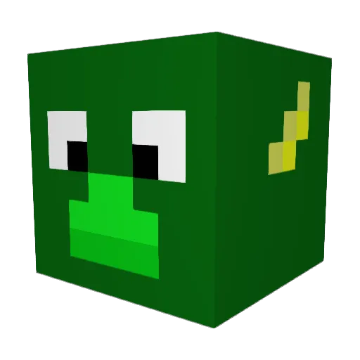 bossduck00 Minecraft avatar head, 3D render