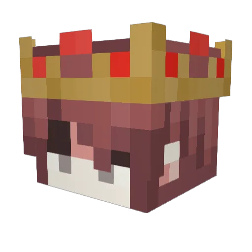 bossfight3 Minecraft avatar head, 3D render