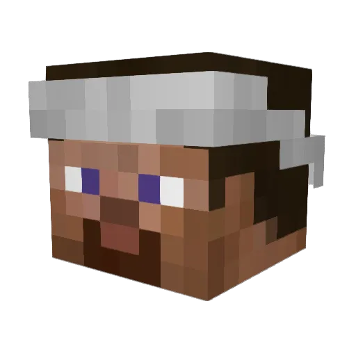 bossgriff Minecraft avatar head, 3D render