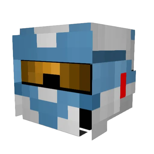 bossjuju44 Minecraft avatar head, 3D render