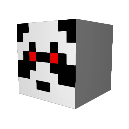 bossmanbobness Minecraft avatar head, 3D render