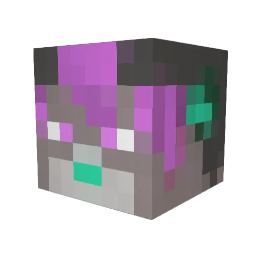 bossposs_snufs Minecraft avatar head, 3D render