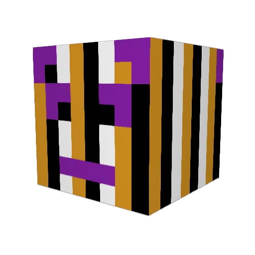 bosstiger852 Minecraft avatar head, 3D render