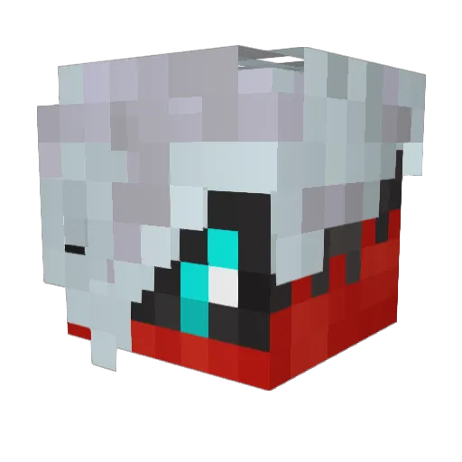 boti_moti116 Minecraft avatar head, 3D render