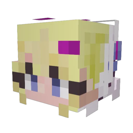 bottimaisteri Minecraft avatar head, 3D render