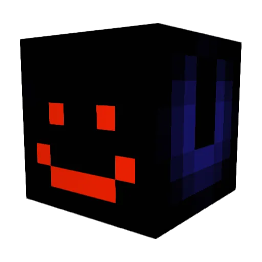 boullettederi Minecraft avatar head, 3D render