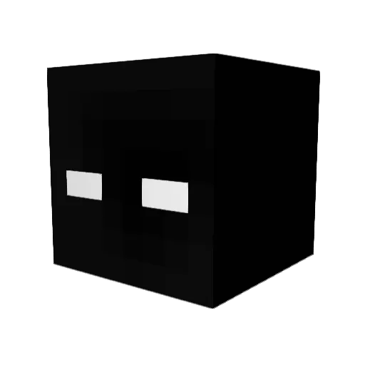 bounboun17 Minecraft avatar head, 3D render