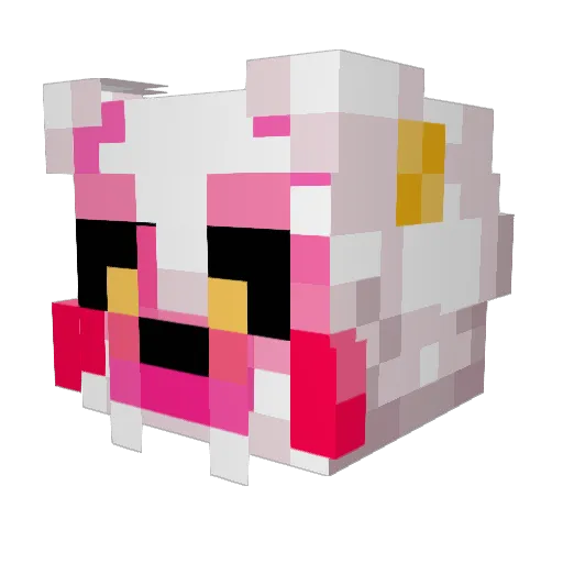 bountyseeker_ Minecraft avatar head, 3D render