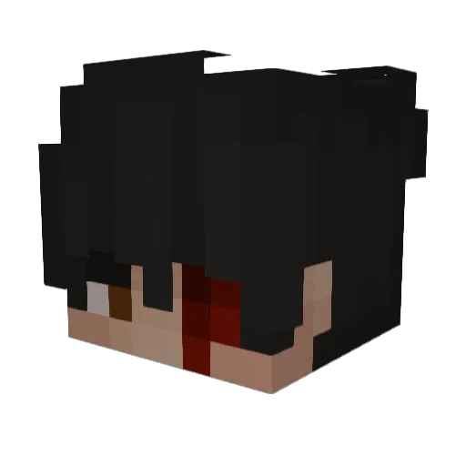 bouule Minecraft avatar head, 3D render
