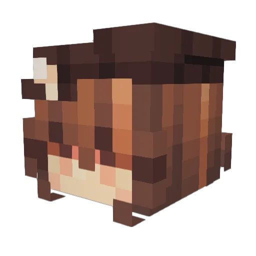 bowler2026 Minecraft avatar head, 3D render