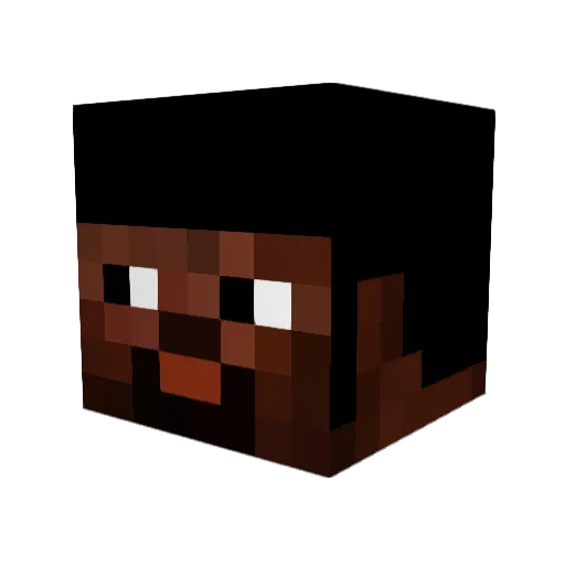 bowman003 Minecraft avatar head, 3D render