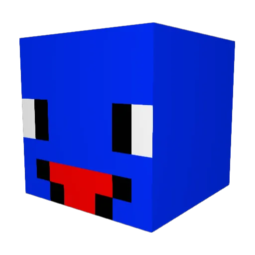 bowsy00 Minecraft avatar head, 3D render