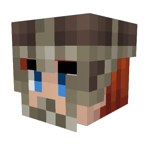 bowsy__ Minecraft avatar head, 3D render
