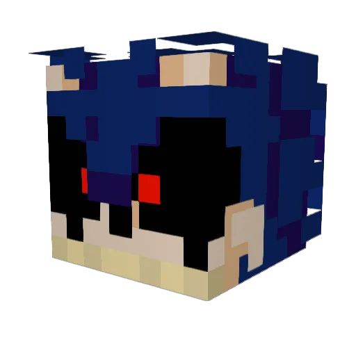 box231 Minecraft avatar head, 3D render