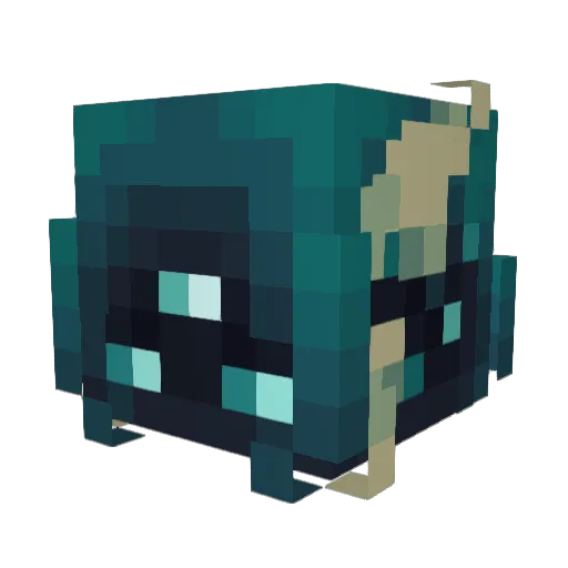 boxedZen Minecraft avatar head, 3D render
