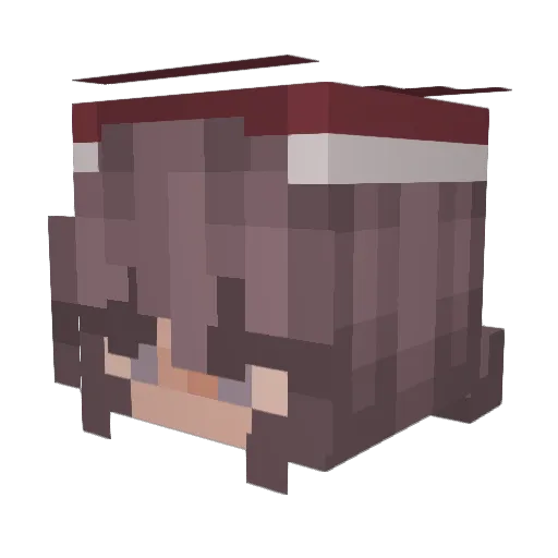 boxhead687687 Minecraft avatar head, 3D render