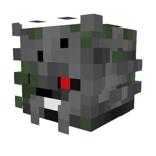 boxim1 Minecraft avatar head, 3D render
