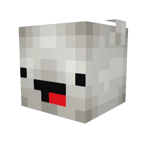 boxinbomb Minecraft avatar head, 3D render