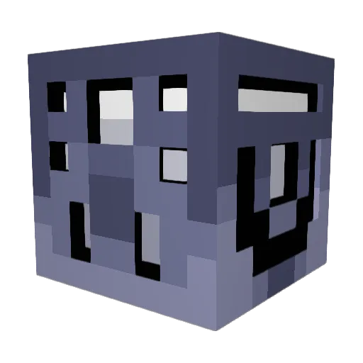 boxlid_ Minecraft avatar head, 3D render