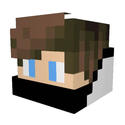 boxman2014 Minecraft avatar head, 3D render