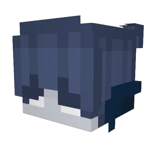 boxnat Minecraft avatar head, 3D render