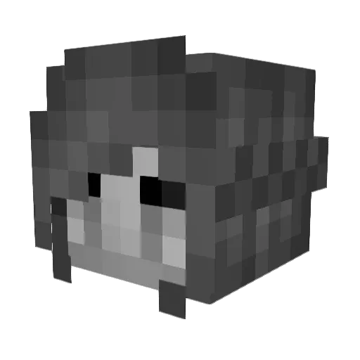 boxopandora Minecraft avatar head, 3D render