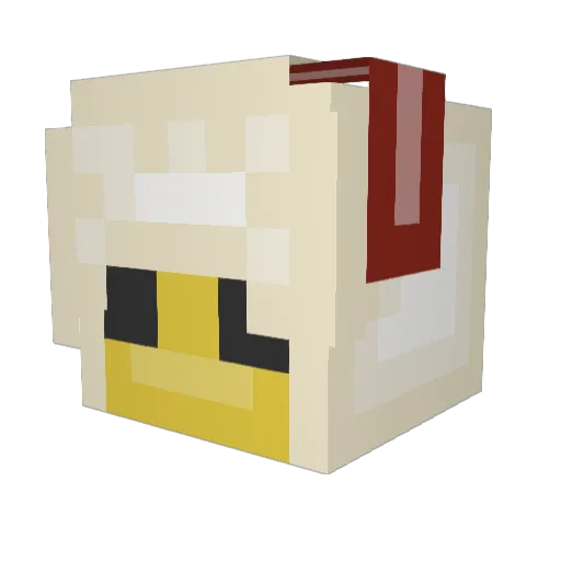boyMangler Minecraft avatar head, 3D render