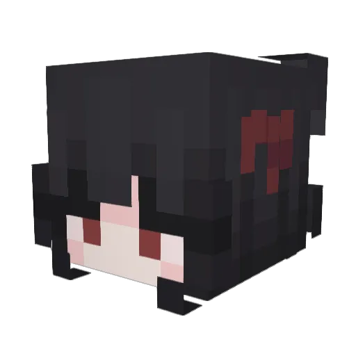 boy_ce Minecraft avatar head, 3D render