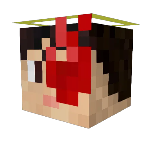 boybodo63 Minecraft avatar head, 3D render
