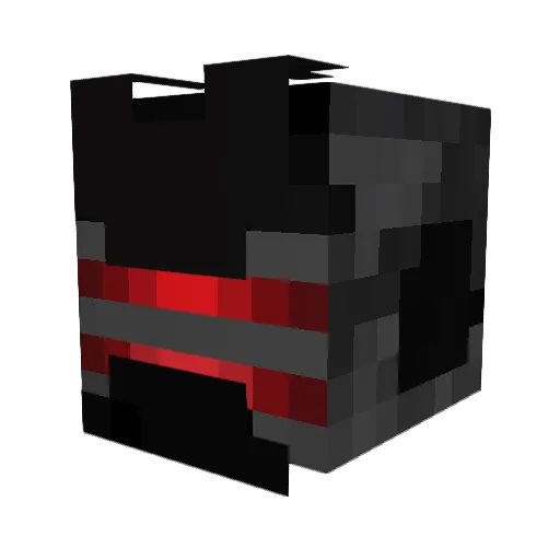 boydutton Minecraft avatar head, 3D render