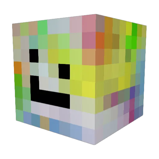 boyliferyan Minecraft avatar head, 3D render