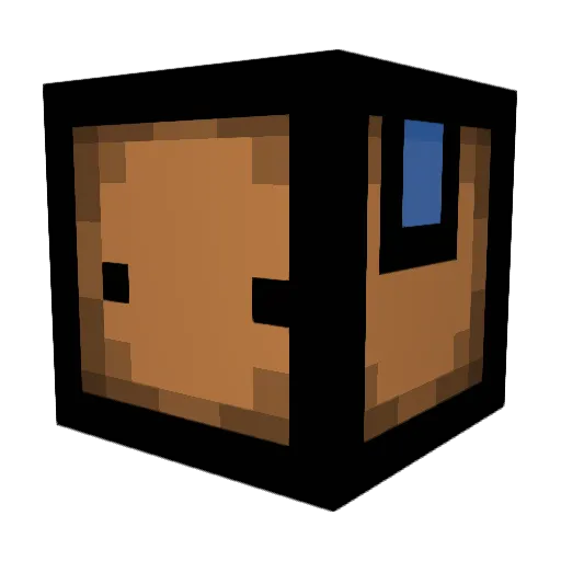 boysdarling Minecraft avatar head, 3D render
