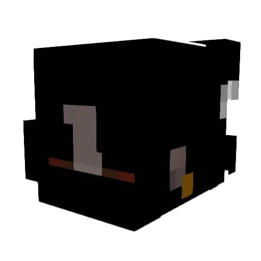 boysfriend Minecraft avatar head, 3D render