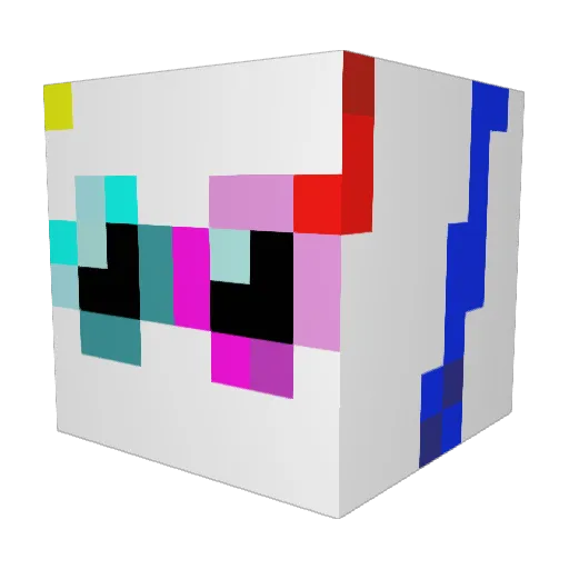 boysostreb Minecraft avatar head, 3D render