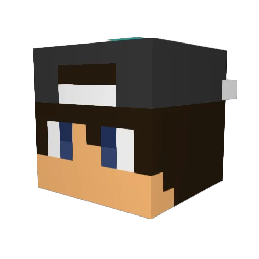boza_redstar Minecraft avatar head, 3D render