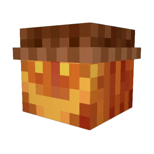 bozo_boo Minecraft avatar head, 3D render