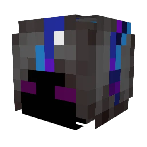 bozongoog Minecraft avatar head, 3D render
