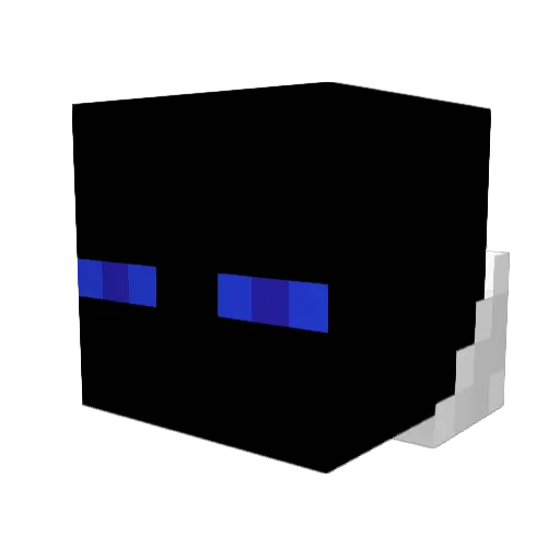 bp757 Minecraft avatar head, 3D render