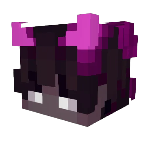 bps_ Minecraft avatar head, 3D render