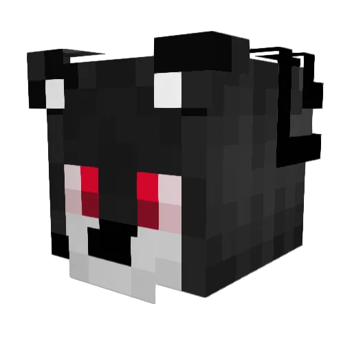 bptoner Minecraft avatar head, 3D render