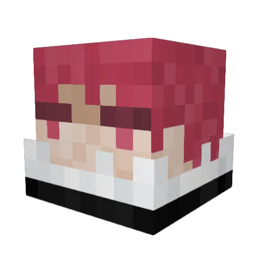 bqlarbear Minecraft avatar head, 3D render