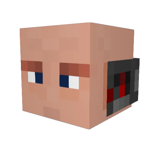 br0ad456 Minecraft avatar head, 3D render