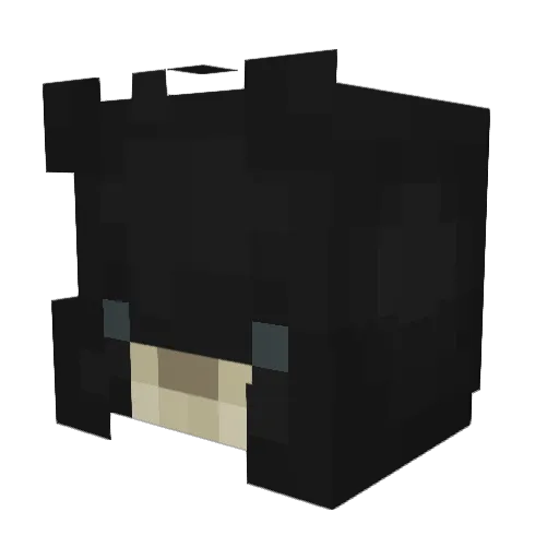 br4hms Minecraft avatar head, 3D render