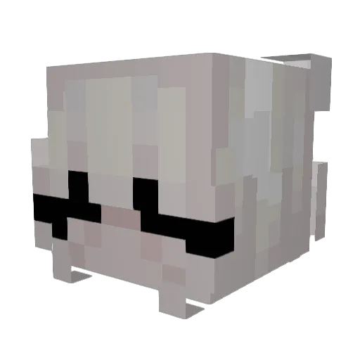 bra7zy Minecraft avatar head, 3D render