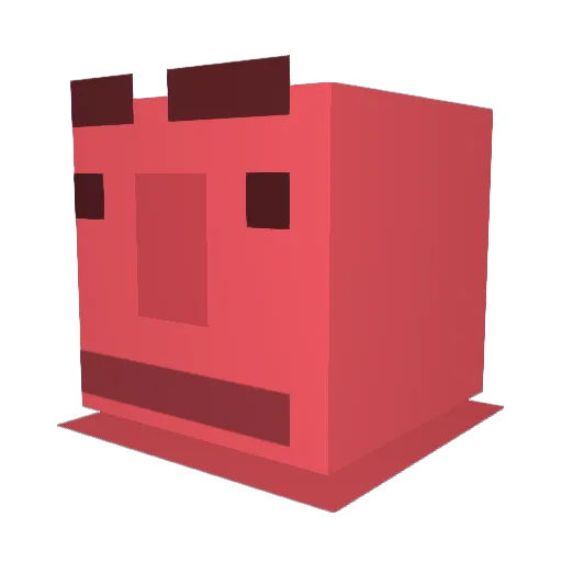 brabnadon Minecraft avatar head, 3D render