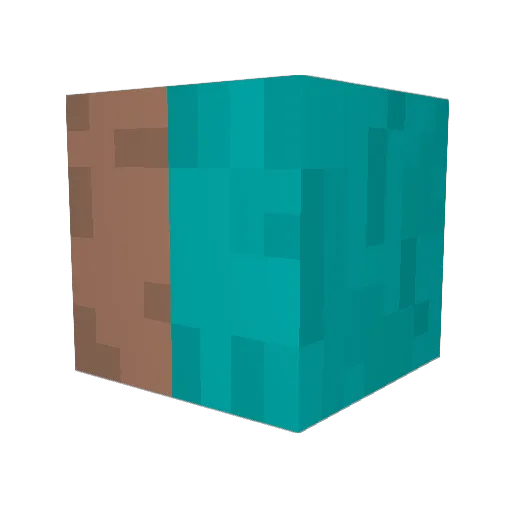 brad1106 Minecraft avatar head, 3D render