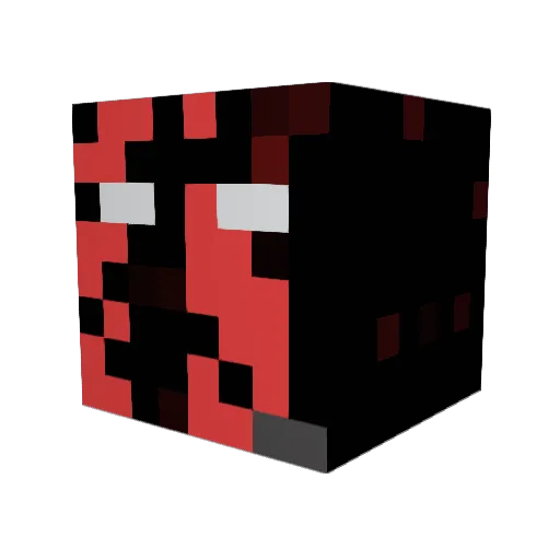 bradd22 Minecraft avatar head, 3D render